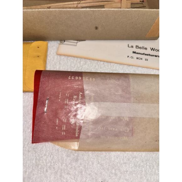 La Belle Astoria & Columbia River Flat Car Kit # HO-50, 1 car Kit HO Scale - Picture 2 of 6